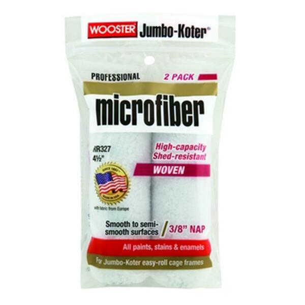 Wooster RR327 4.5 in. Semi Smooth Jumbo-Koter Micro Fiber with 0.37 in. Nap 71497189165